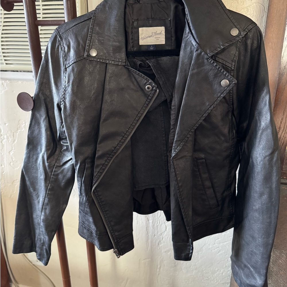 Women's Black Leather Jacket